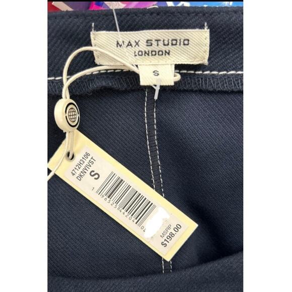 Max Studio London Relaxed tee navy blue Size Small - Picture 6 of 6